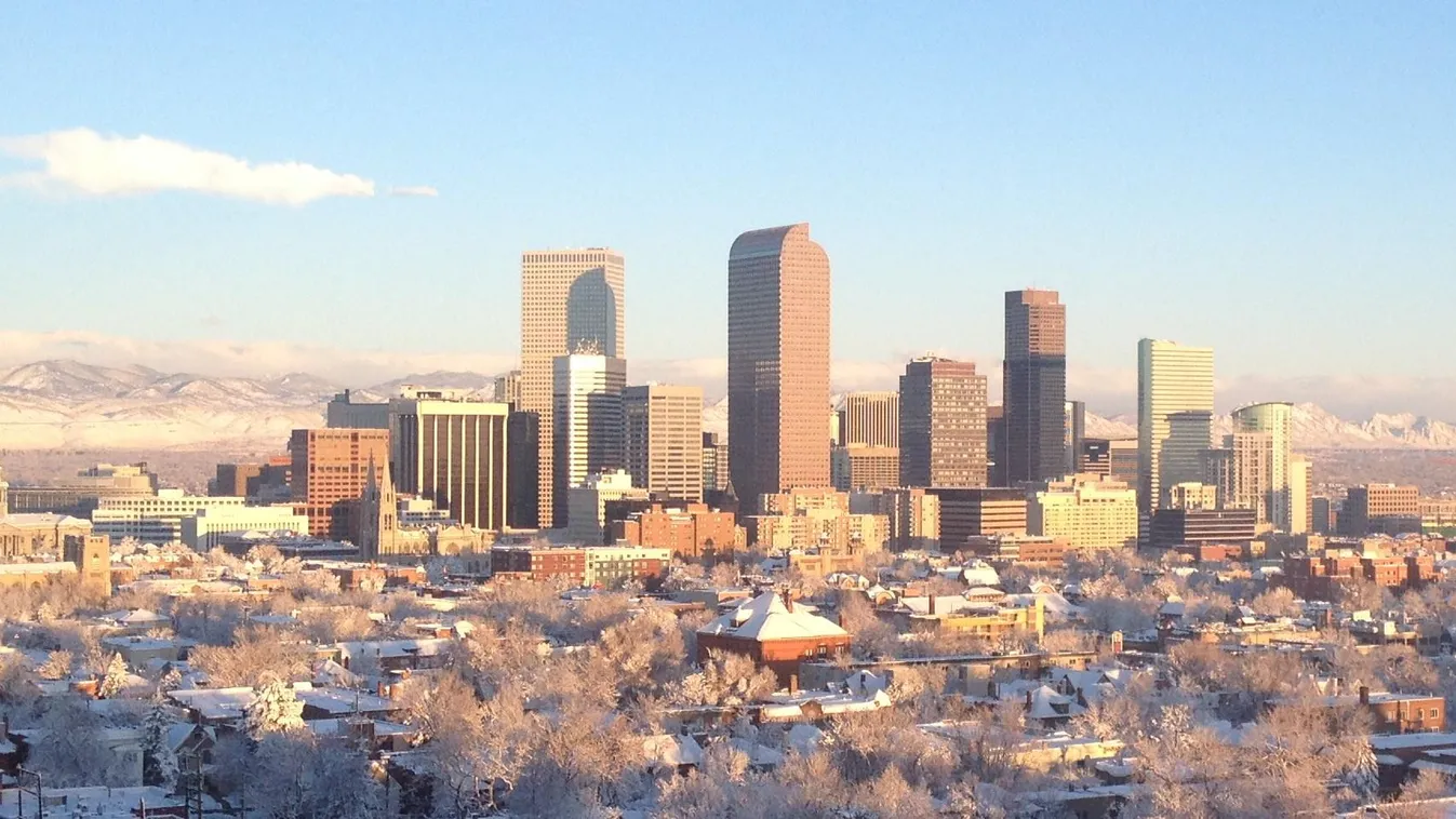 Denver városképe 