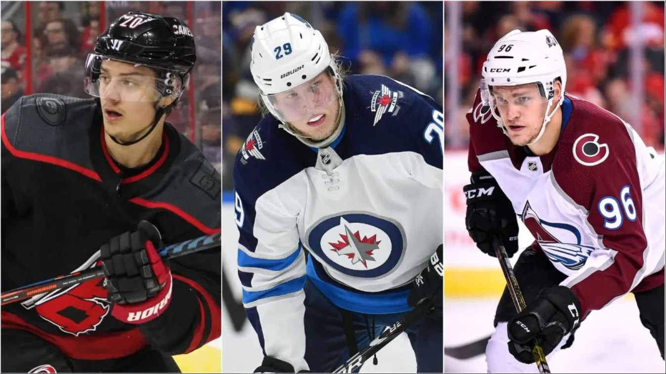 Sebastian Aho Patrik Laine Mikko Rantanen 