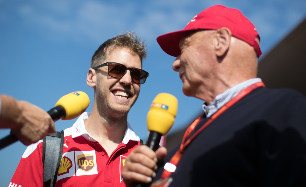 Forma-1, Niki Lauda, Sebastian Vettel 