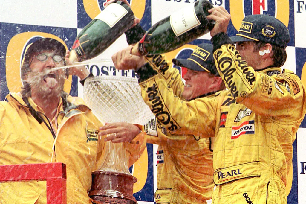 Forma-1, Eddie Jordan, Ralf Schumacher, Damon Hill, 1998, Belga Nagydíj 