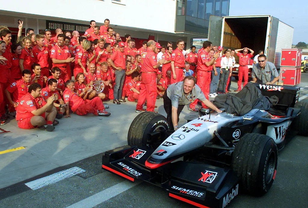 Forma-1, Michael Schumacher, Scuderia Ferrari, Magyar Nagydíj 2001, McLaren-Mercedes 