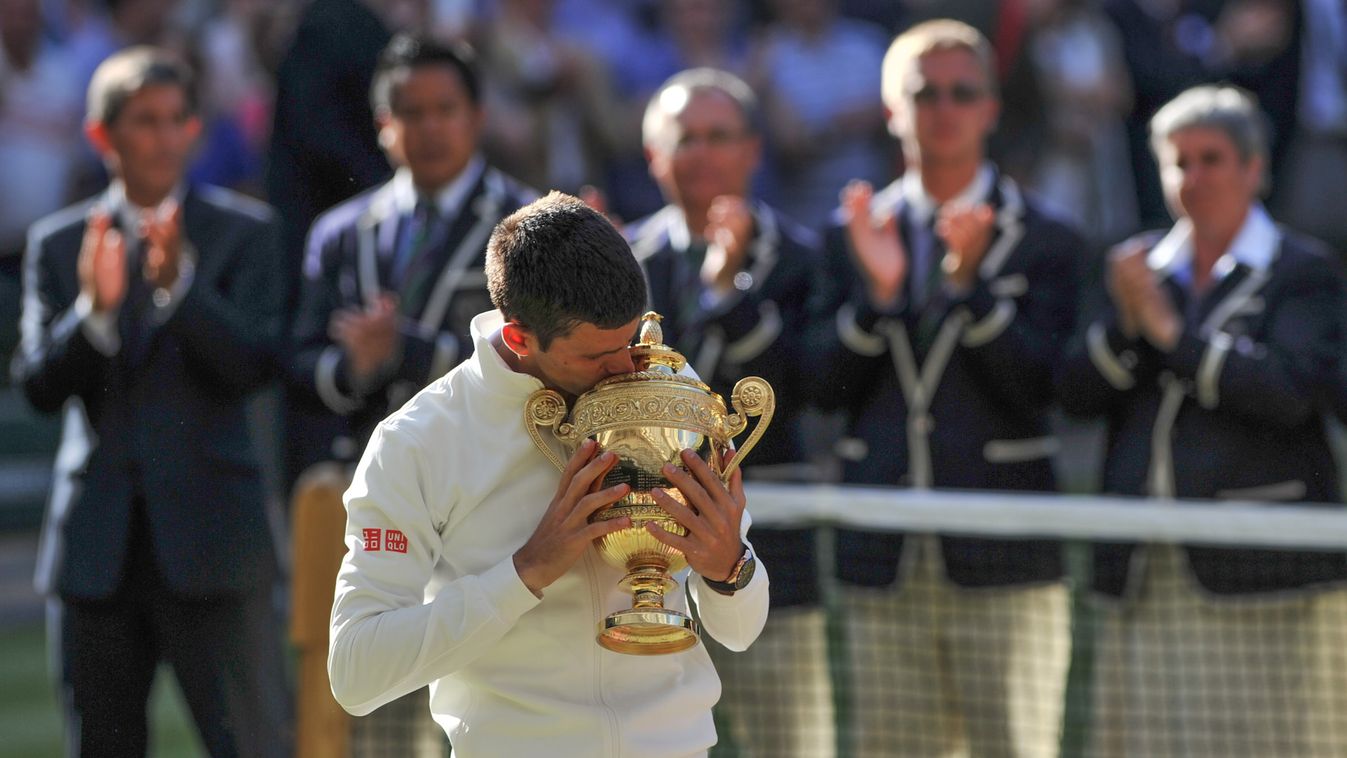 Novak Djokovic 2014 Wimbledon tenisz 