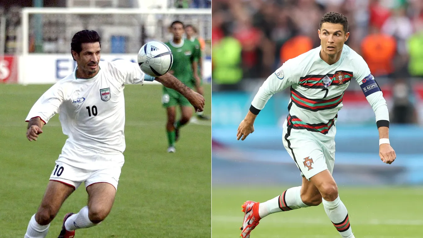 Cristiano Ronaldo, Ali Daei 