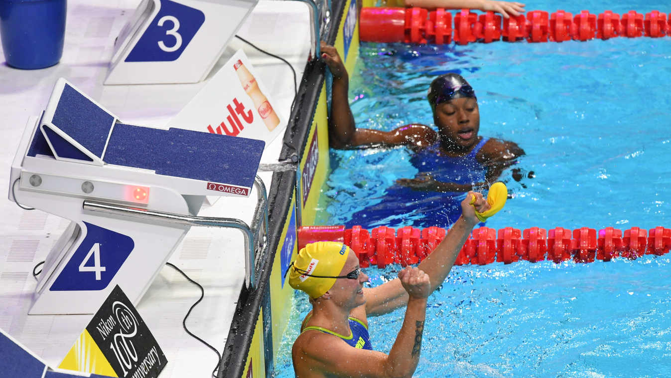 Úszás Vizes VB, FINA2017, női 50 méter gyors, döntő, Sarah Sjostrom 