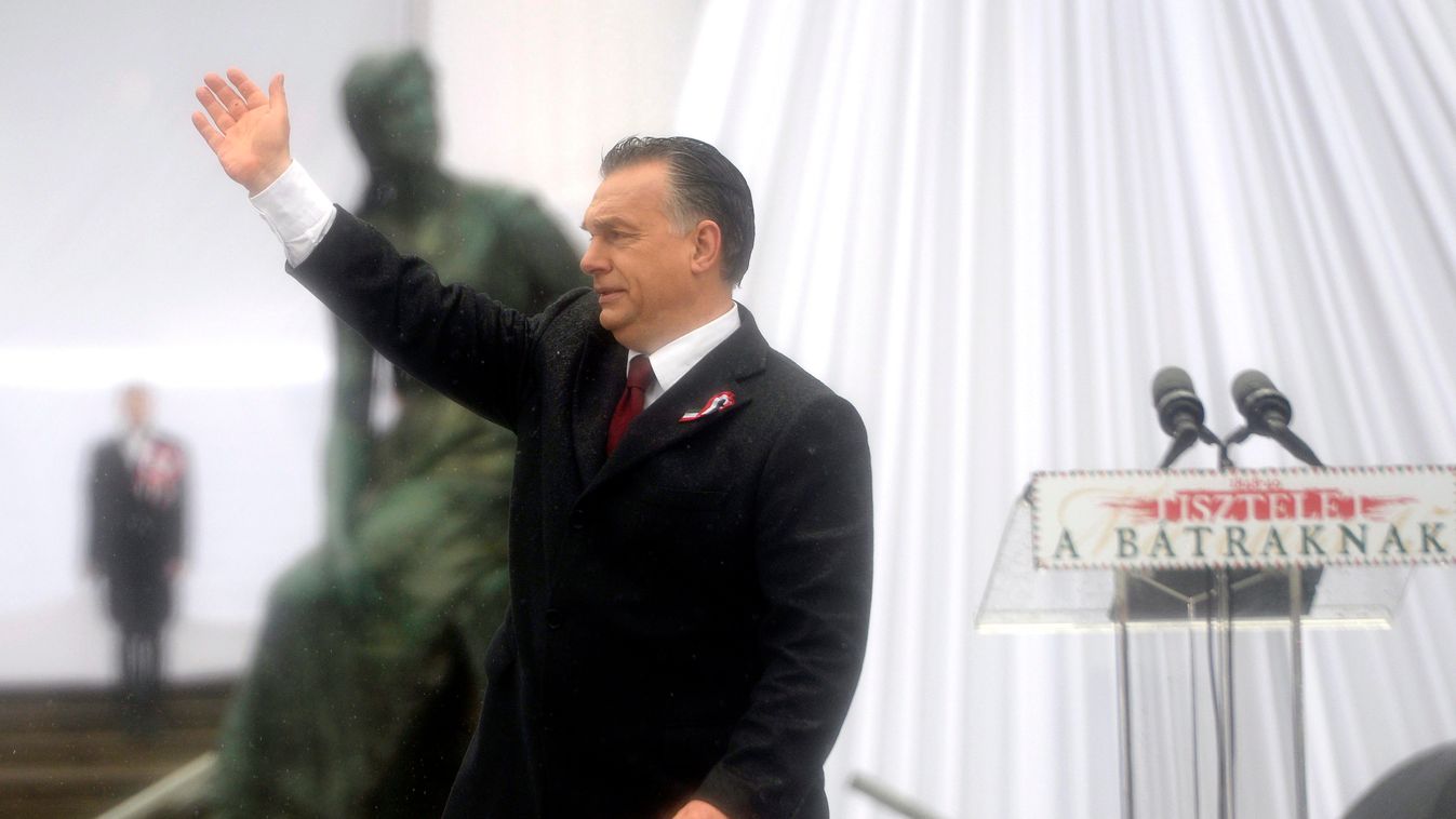 Orbán Viktor 2016. március 15.
Az 1848-49-es forradalom és szabadságharc kitörésének 168. évfordulója 