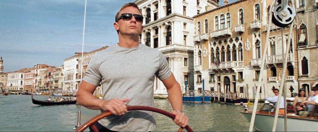 SAS brit különleges erők katonai kiképzéses és James bond CASINO ROYALE (2006) action espionnage Venise Italie Venice Italy panoramic SPY 