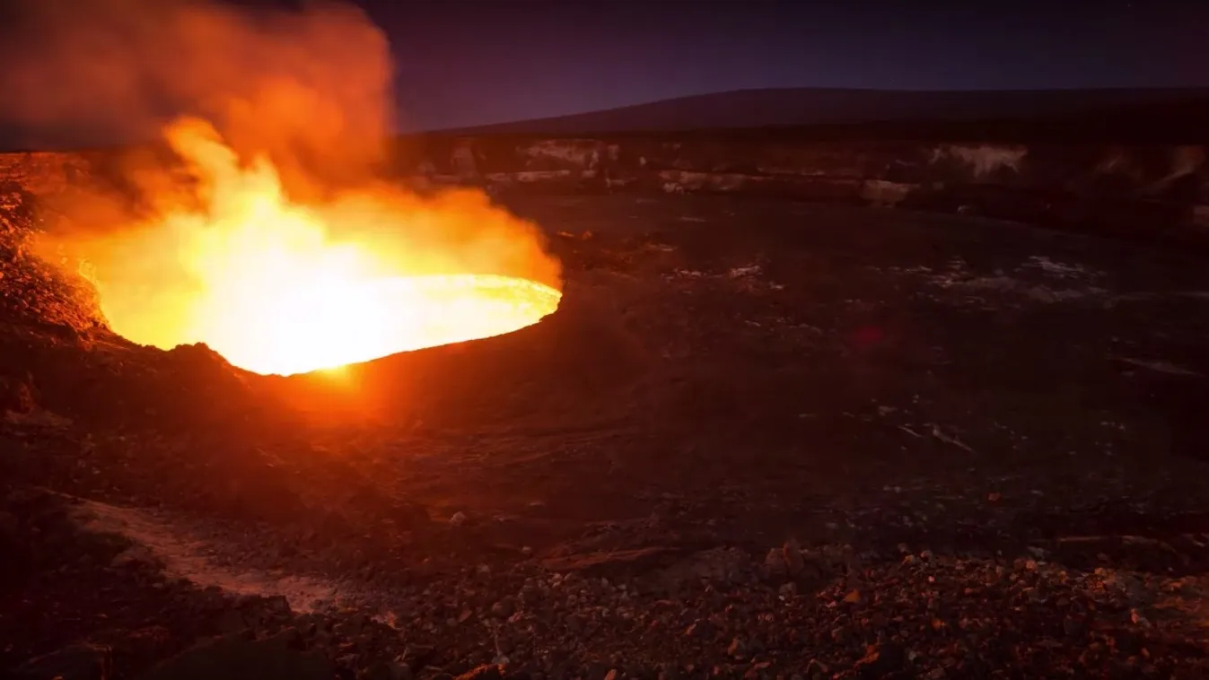 Kilauea, vulkán, láva, videó, National Geographic 