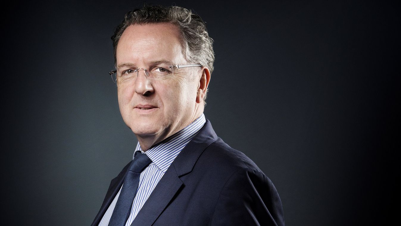 Vertical (FILES) This file photo taken on April 18, 2017 shows French General Secretary of the En Marche ! movement, Richard Ferrand posing during a photo session in Paris. 
French prosecutors said on June 1, 2017 they were opening a preliminary investiga