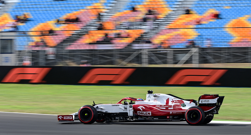 Forma-1, Kimi Räikkönen, Alfa Romeo, Török Nagydíj 2021, péntek 