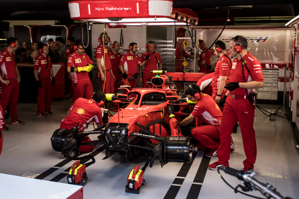 A Forma-1-es Spanyol Nagydíj péntek napja, Kimi Räikkönen, Scuderia Ferrari 