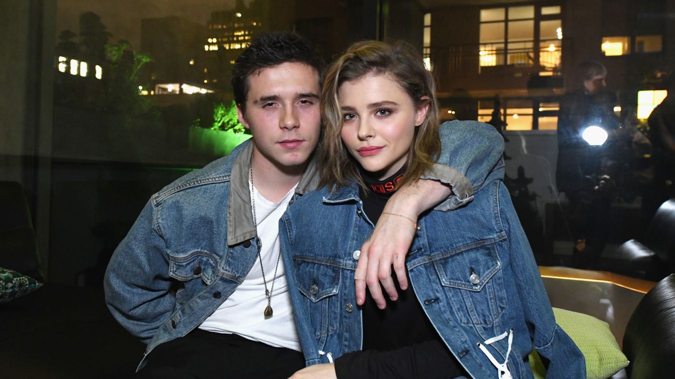 Liam Payne, Chloe Grace Moretz, Brooklyn Beckham and Caleb McLaughlin Host Xbox One x VIP Event & Xbox Live Session in New York City GettyImageRank1 Live People EVENT HORIZONTAL THREE QUARTER LENGTH VIDEO GAME USA New York City Two People Photography Broo