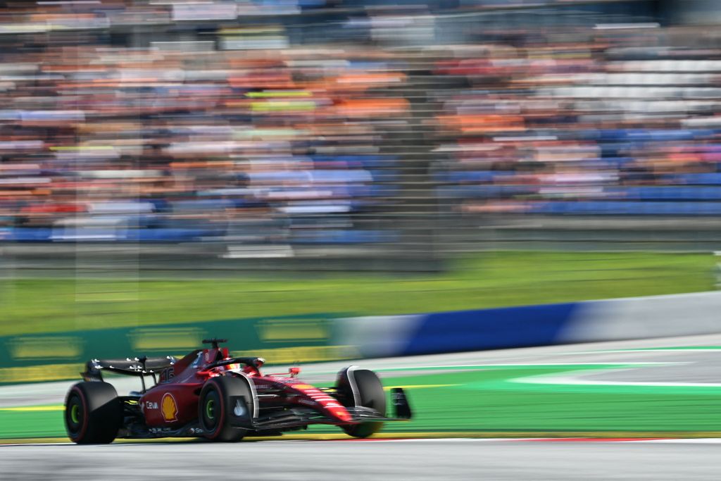 Forma-1, Charles Leclerc, Ferrari, Osztrák Nagydíj 2022, péntek 