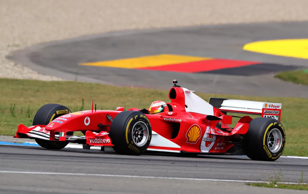 Forma-1, Mick Schumacher, Scuderia Ferrari, Német Nagydíj, Ferrari F2004 