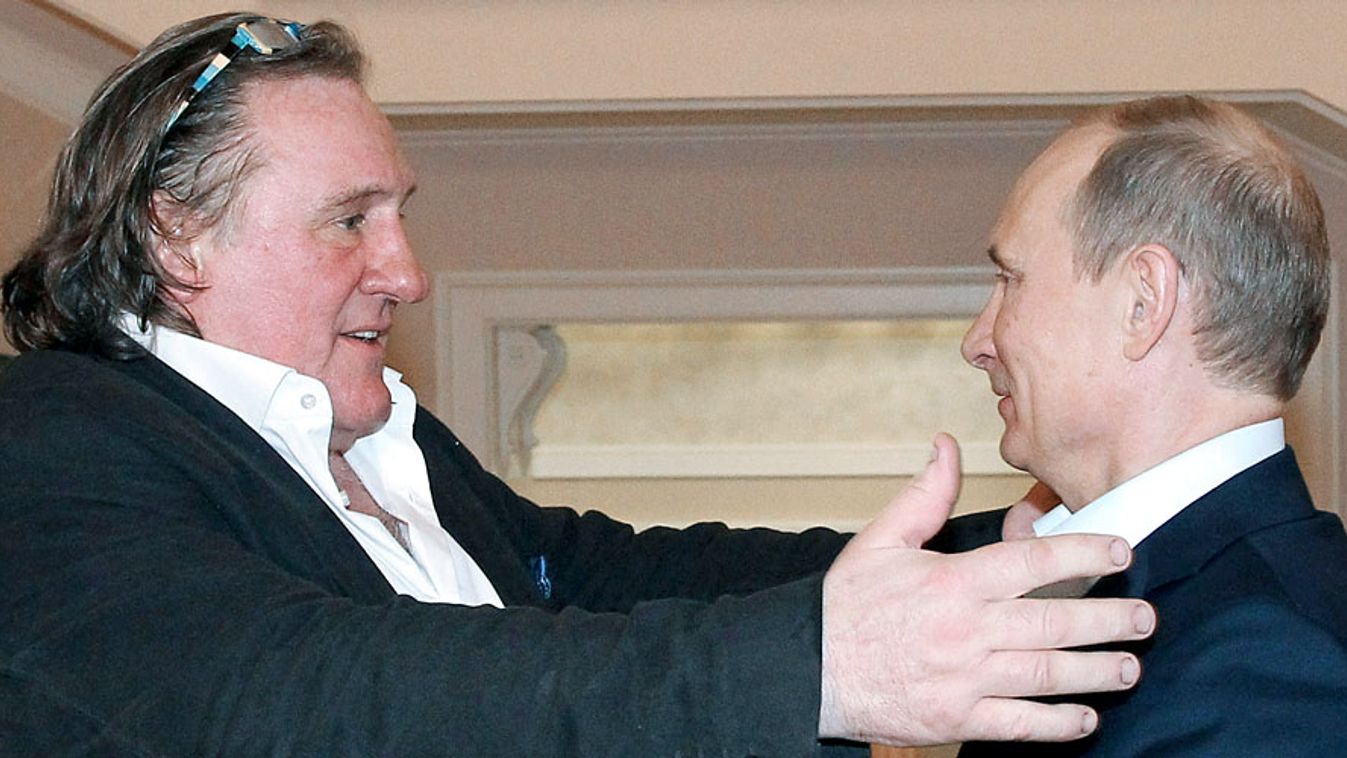 Gérard Depardieu Vlagyimir Putyint pápának tartja