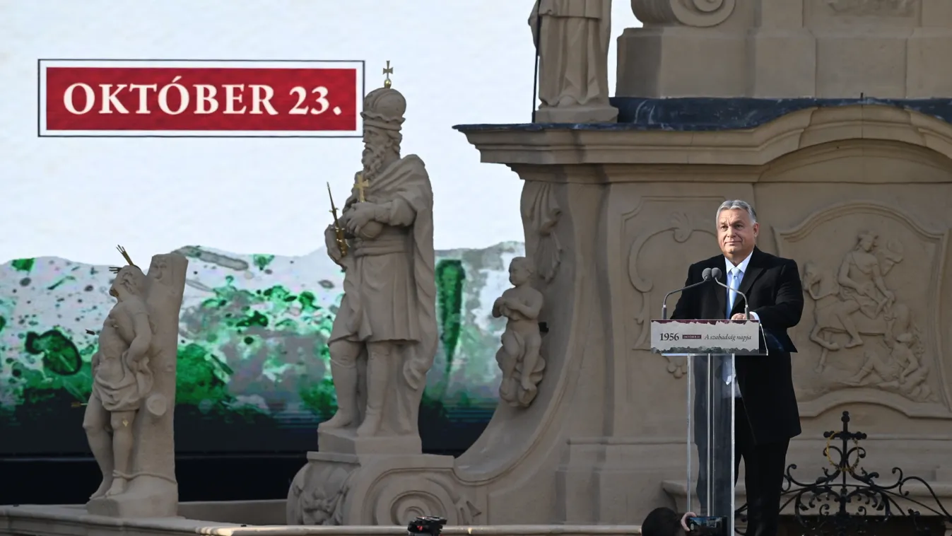 megemlékezés, Veszprém, beszéd, Október 23., 1956-os forradalom és szabadságharc, forradalom, ünnepi, kormány, Orbán Viktor 