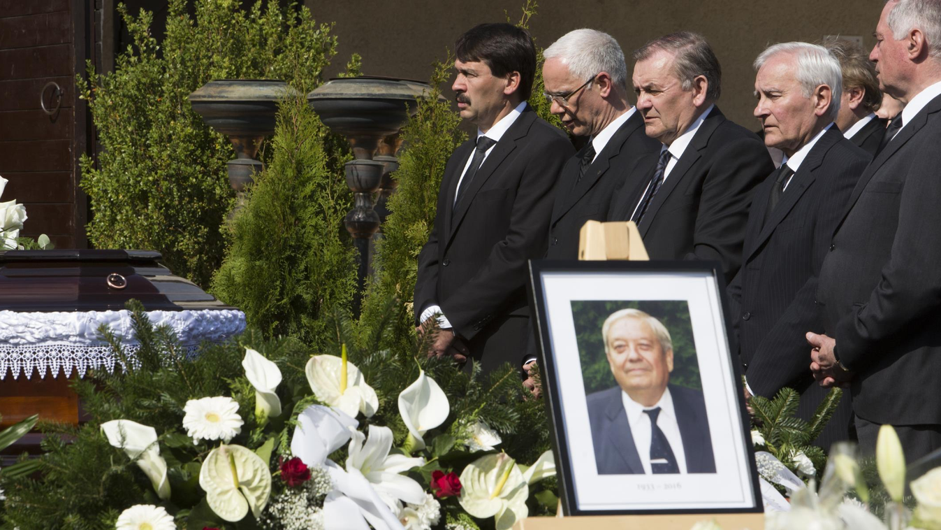 Pozsgay Imre  temetése 