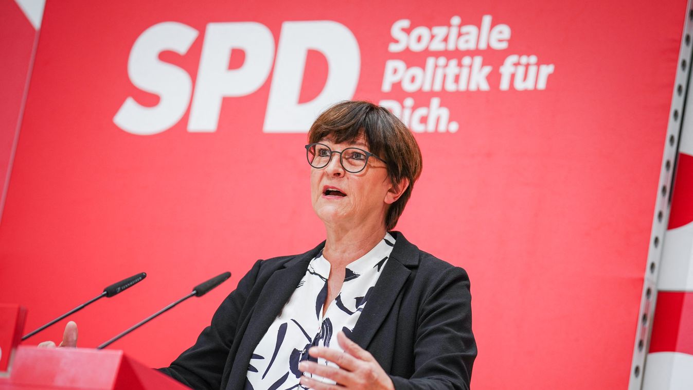 Saskia Esken a német SPD elnöke, SPD committees parties Horizontal POLITICS SPD 