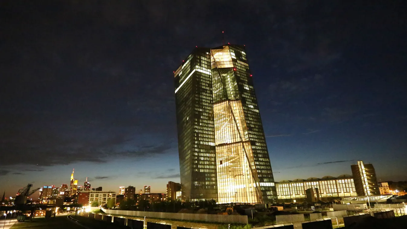 european central bank frankfurt towers 