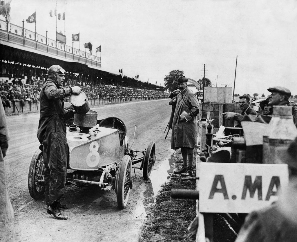 Clive Gallop, H.J. Bentley, Aston Martin TT2, Francia Nagydíj 1922 
