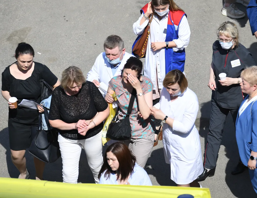 Iskolai lövöldözés Kazanyban, hét diák és egy tanár meghalt galéria Russia School Shooting crime victims murder Horizontal 