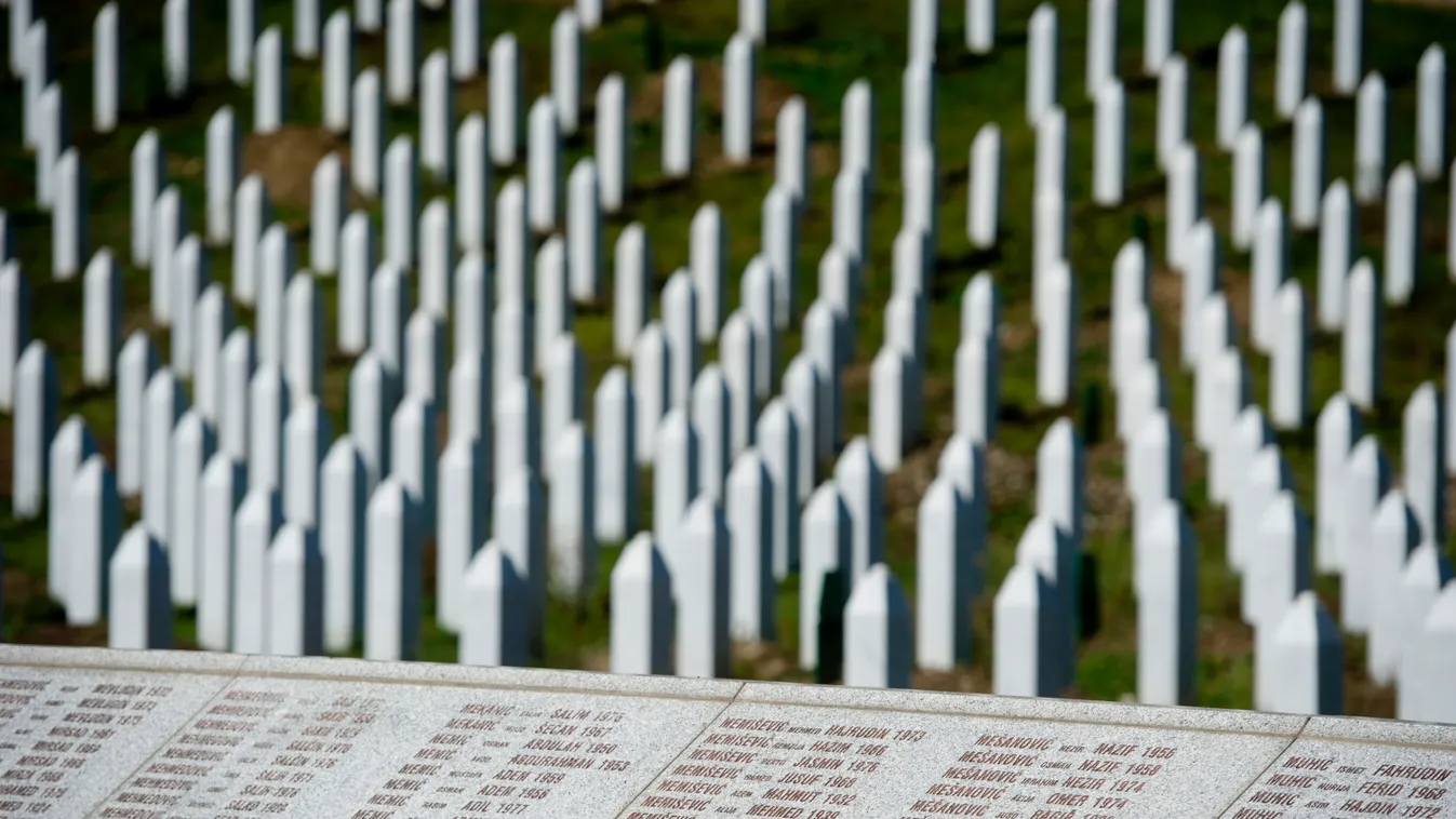 A srebrenicai mészárlás emlékhelye Bratunac mellett potocari 