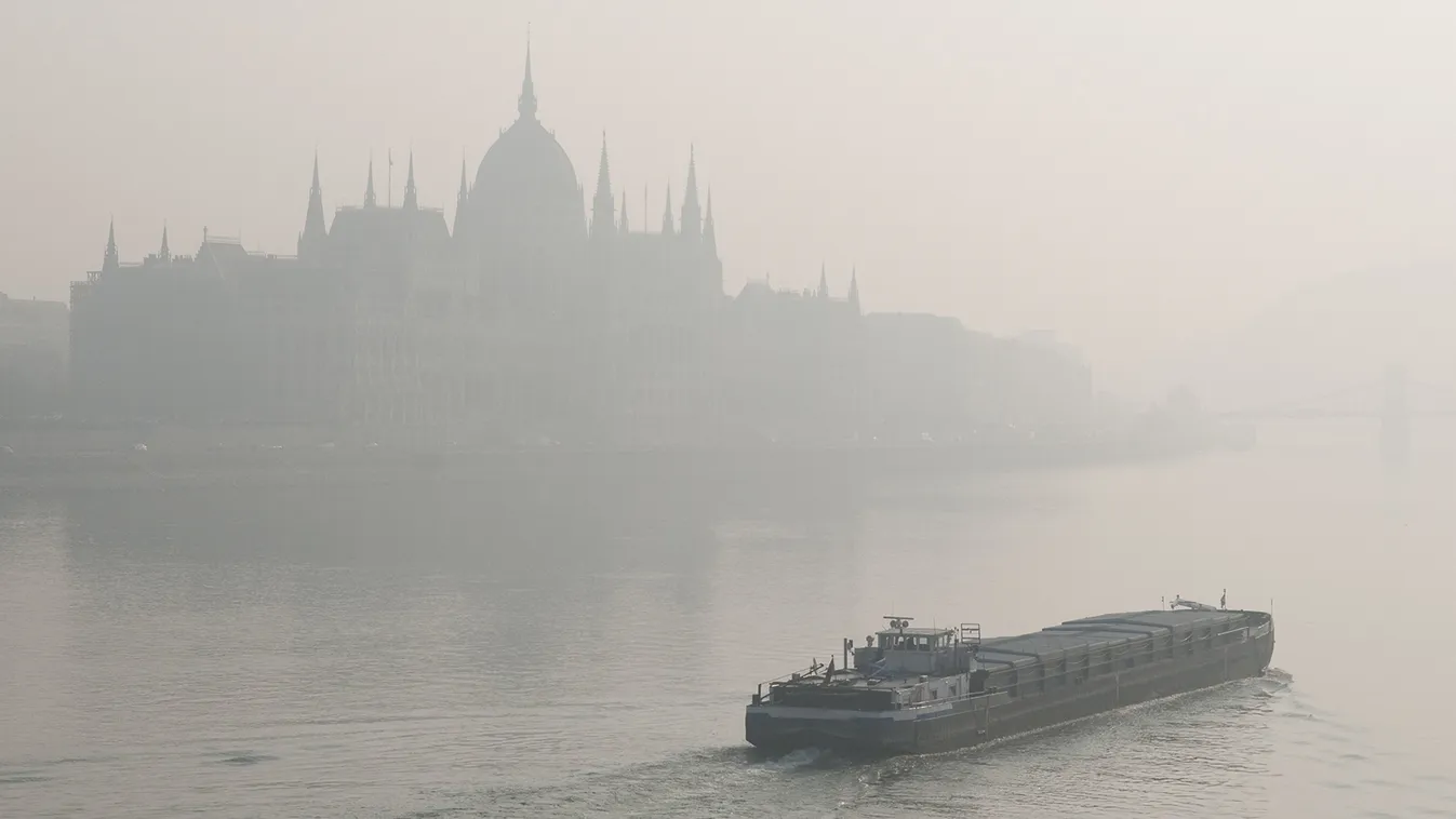 szmog légszennyezettség budapest 
