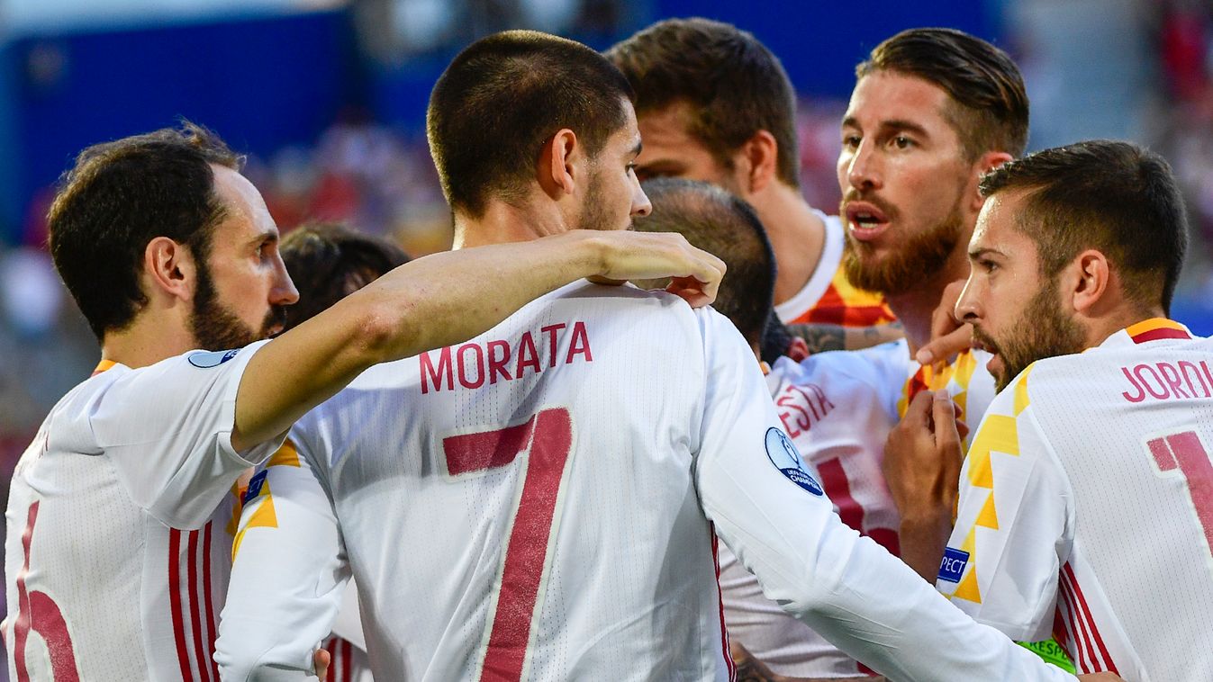 Horvátország-Spanyolország euro 2016 foci eb GÓL 0:1 