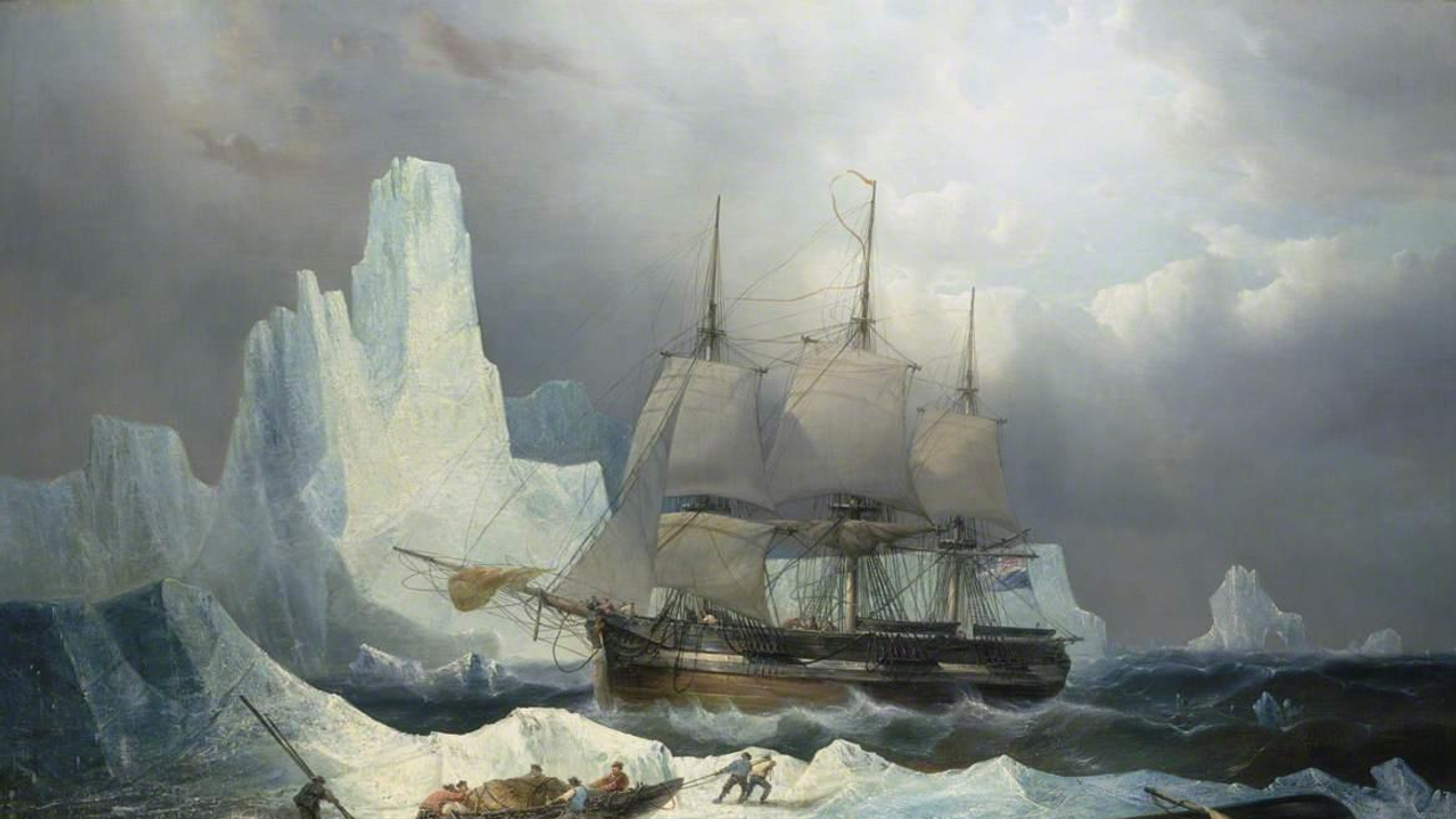 Musin, Francois Etienne, 1820-1888; HMS 'Erebus' in the Ice, 1846 Musin, Francois Etienne; HMS 'Erebus' in the Ice, 1846; National Maritime Museum; http://www.artuk.org/artworks/hms-erebus-in-the-ice-1846-175175 