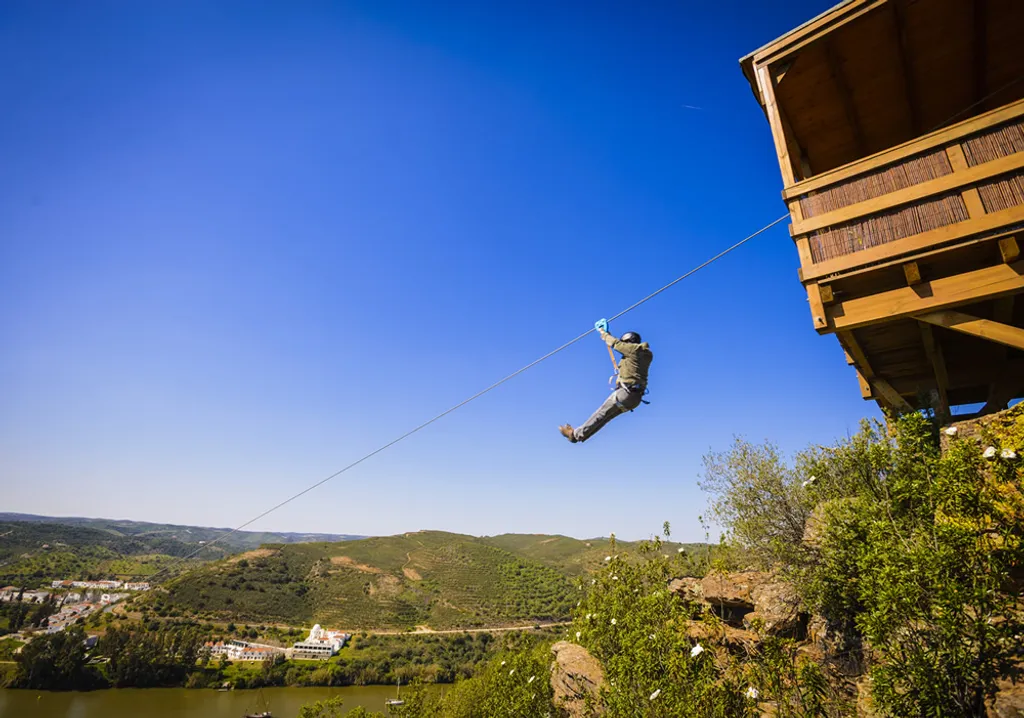 drótkötélpálya zip line limite zero 