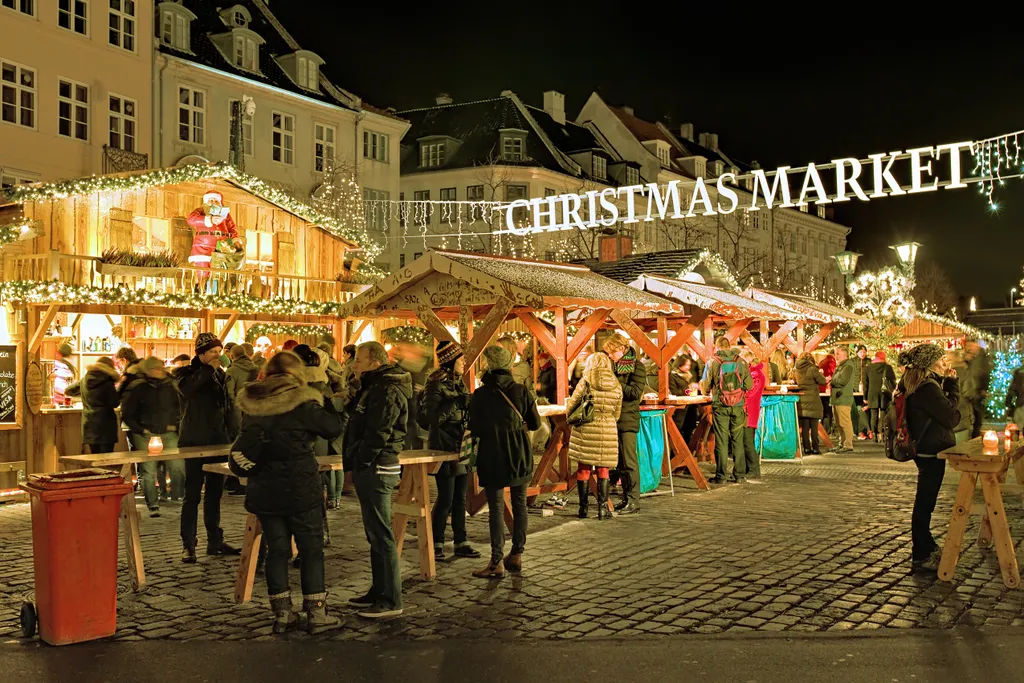 Legszebb karácsonyi városok, Karácsony, ünnep, Koppenhága, Dánia 