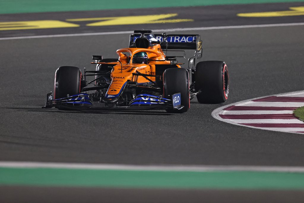 Forma-1, Daniel Ricciardo, McLaren, Katari Nagydíj 2021, szombat 