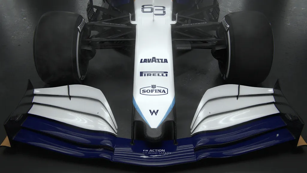 Williams Racing FW43B - 2021 Car Launch, Grove, Oxfordshire, UK 03 3 05 5 2021 headquarters head Williams Racing Factory hq new reveal portrait united uk kingdom 