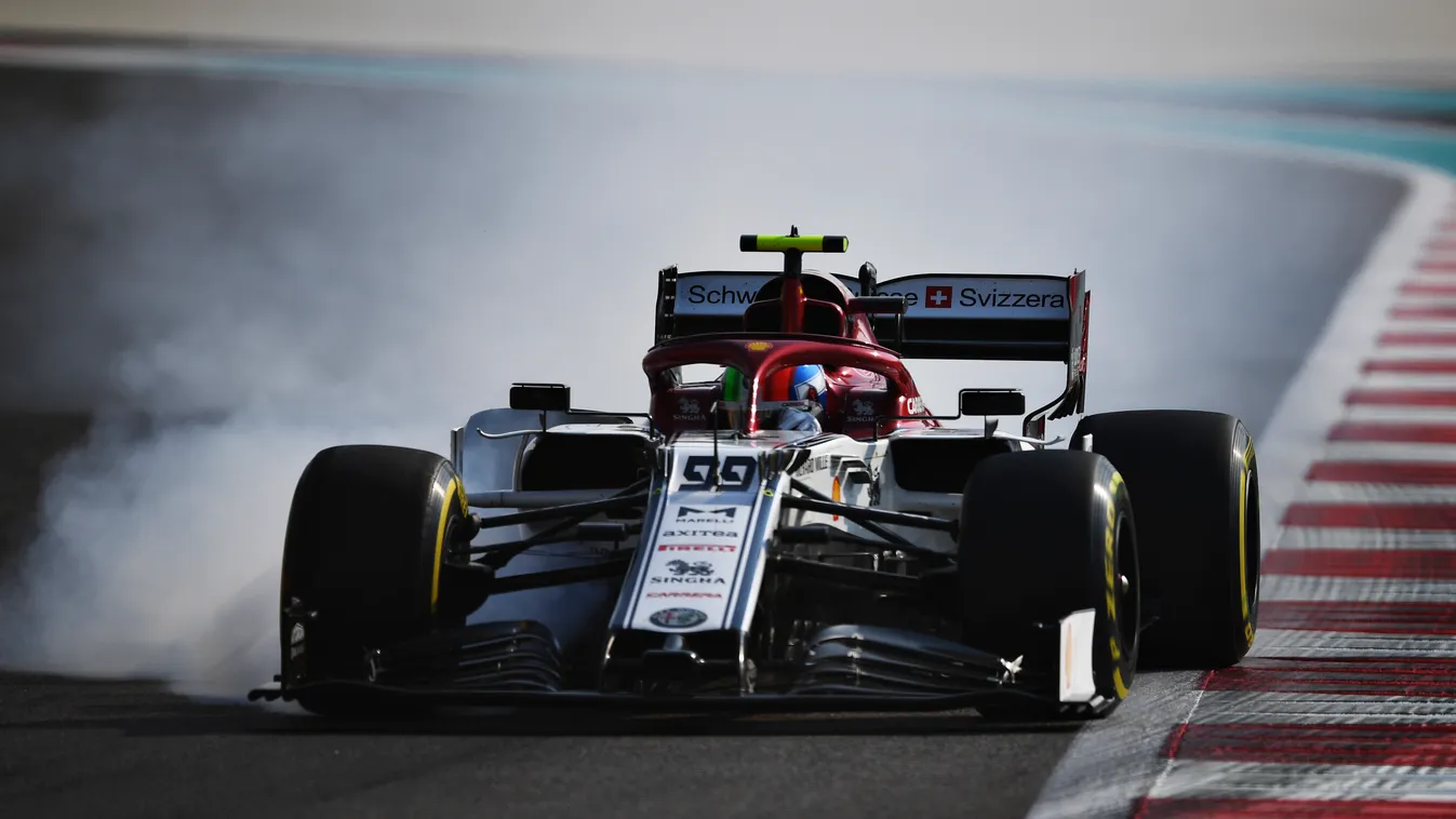 Forma-1, Antonio Giovinazzi, Alfa Romeo, Abu-dzabi Nagydíj 