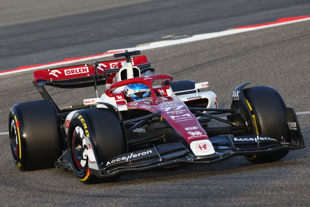Forma-1, teszt, Bahrein 1. nap, Bottas, Alfa Romeo 