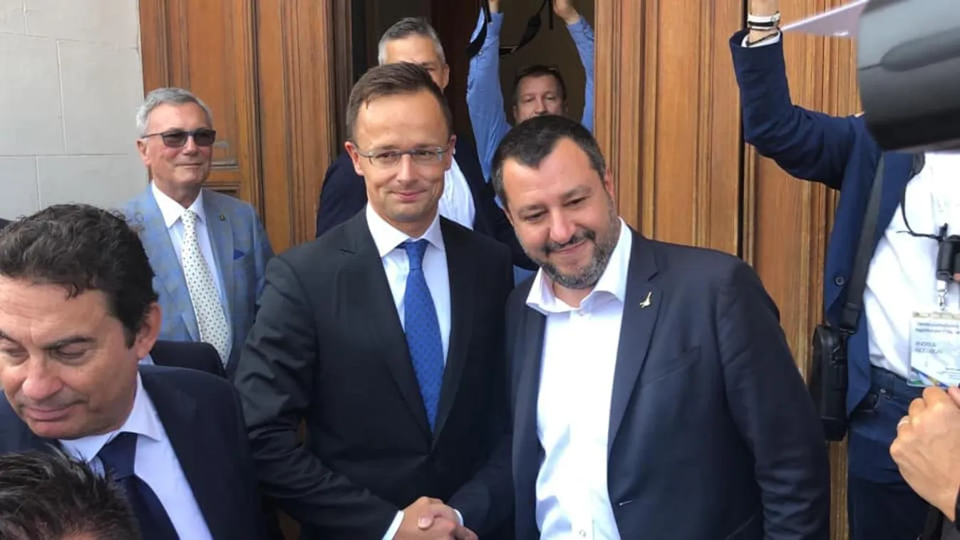 Szijjártó Péter Matteo Salvini 