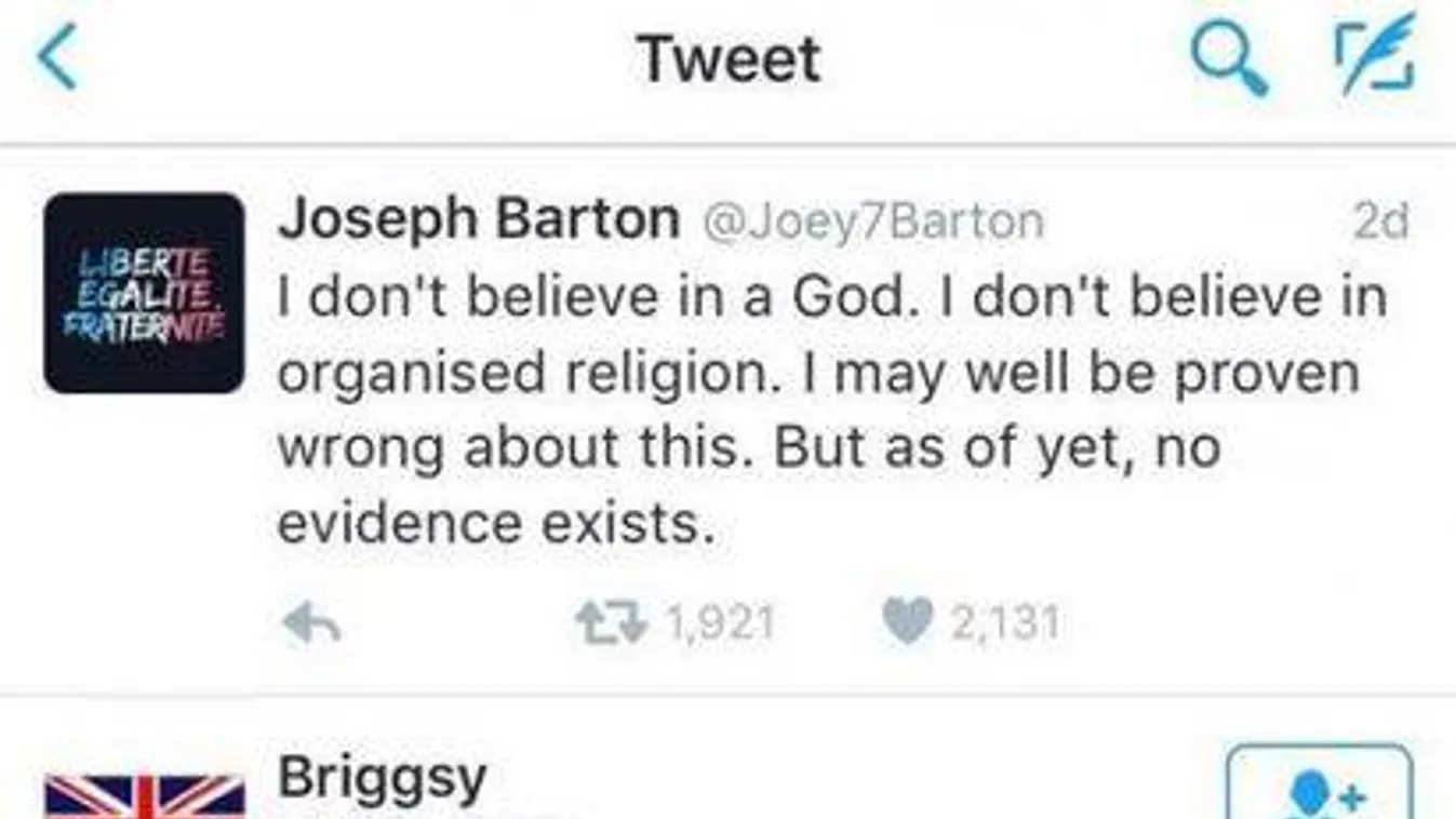 joey barton, twitter 