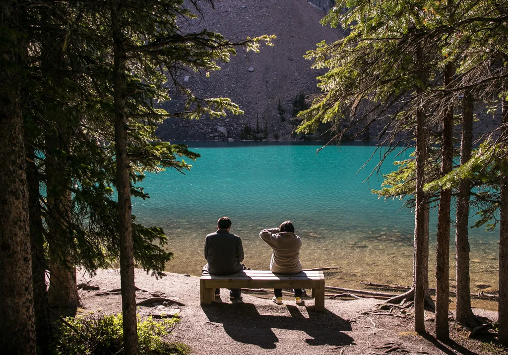 Kanada, Moraine gleccsertó, tó, 