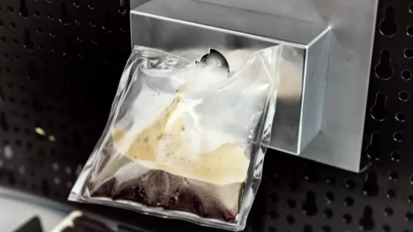 lavazza argotec nemzetközi űrállomás kávégép 