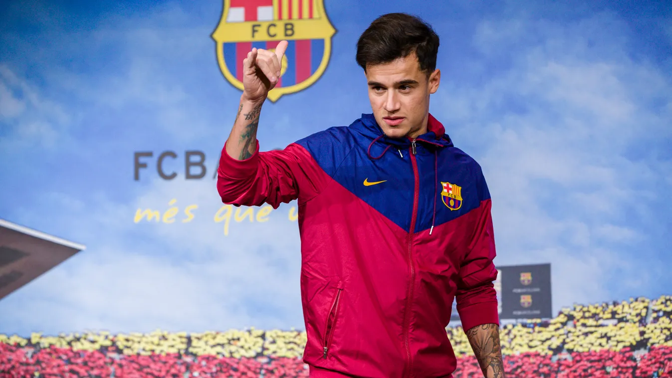 Presentation Philippe Coutinho Fbl esp liga barcelona Presentacion one person coutinho PLAYER soccer club news 2018 transfer market Philippe Coutinho 