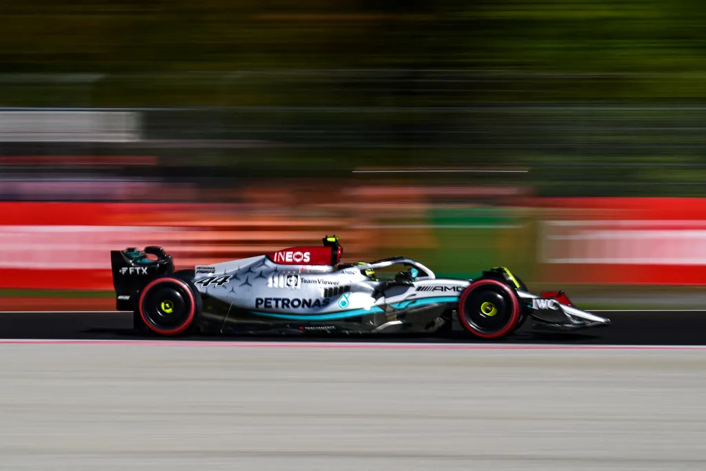 Forma-1, Lewis Hamilton, Mercedes, Olasz Nagydíj 2022, szombat 
