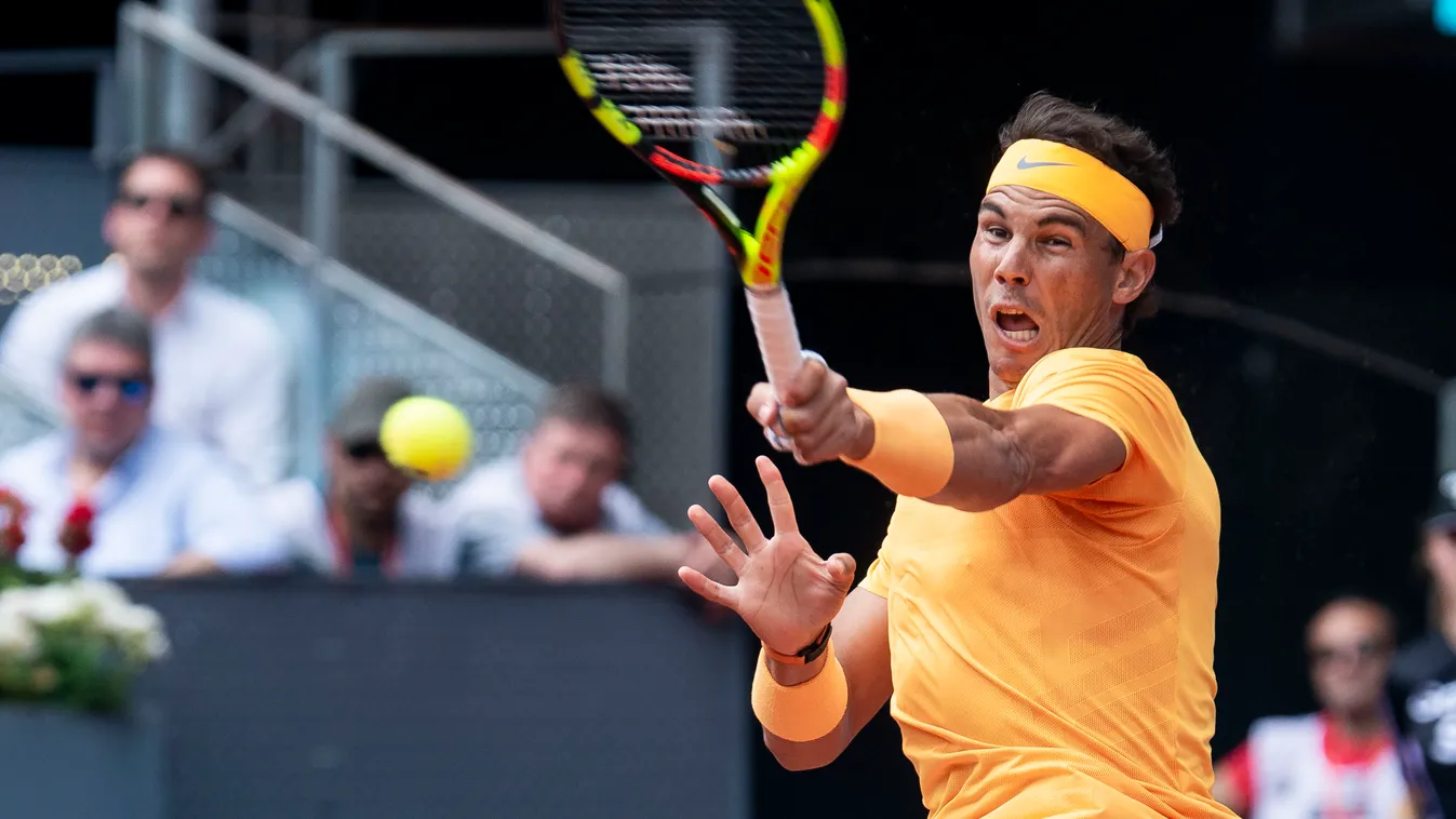 Mutua Madrid Open - 2018 Mutua Madrid Mutua Madrid Open 2018 May 10 2018 10th May 2018 Caja Magica Spain Rafa Nadal EVENT SPORT Tennis Player 