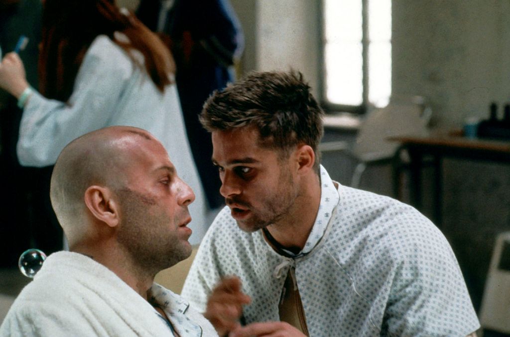 12 majom, Brad Pitt, Bruce Willis 