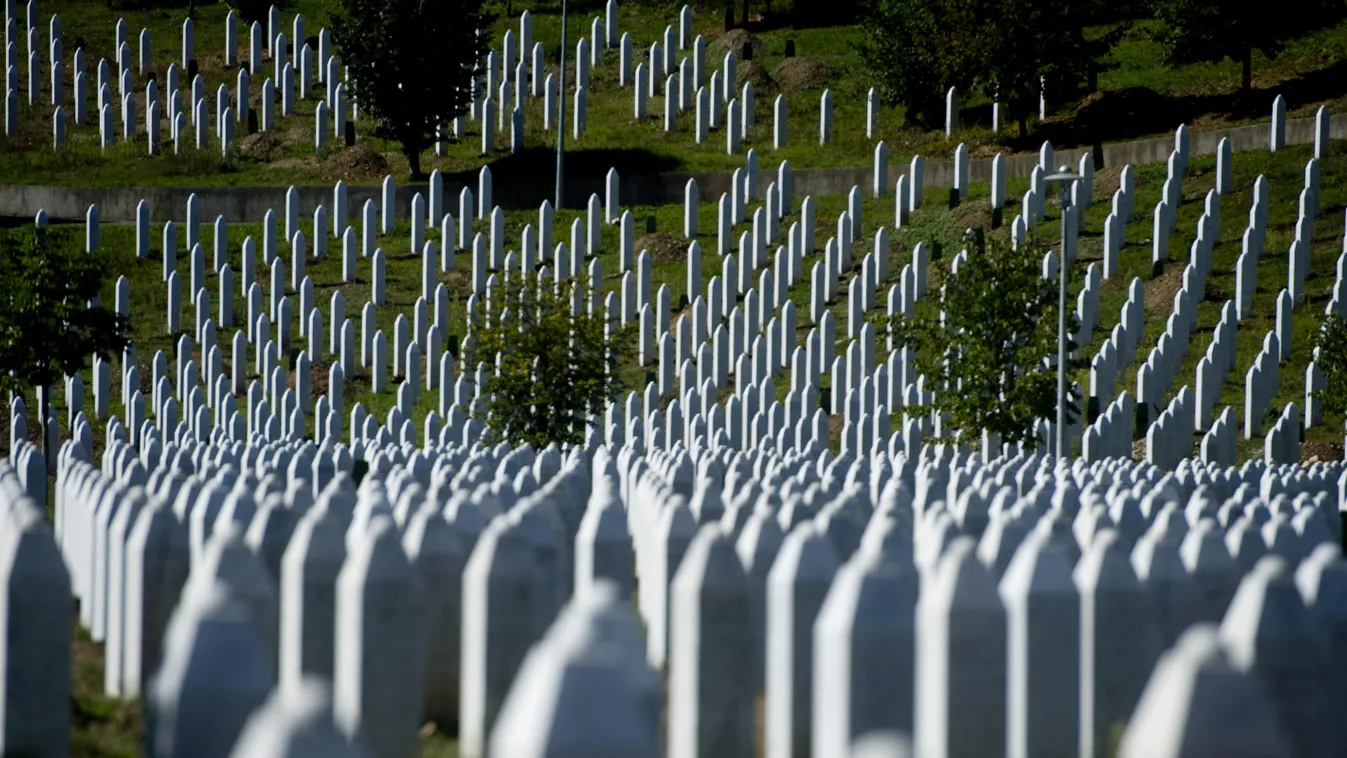 A srebrenicai mészárlás emlékhelye Bratunac mellett potocari 