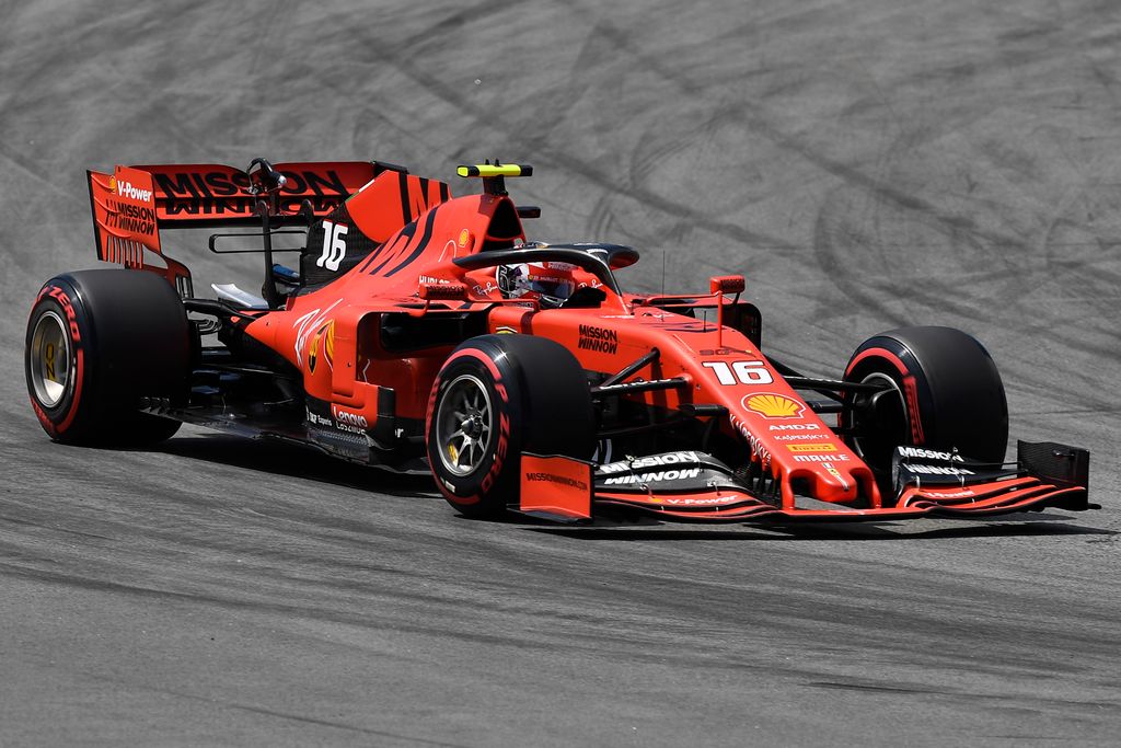 Forma-1, Spanyol Nagydíj, szombat, Charles Leclerc, Scuderia Ferrari 