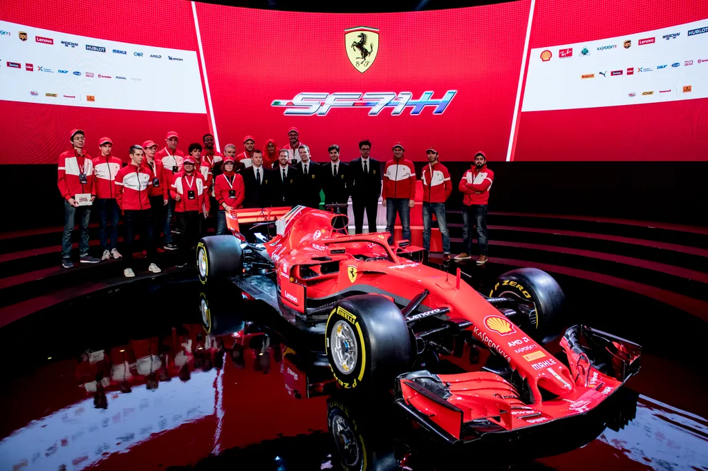 Forma-1, Scuderia Ferrari, Ferrari SF-71H bemutató 