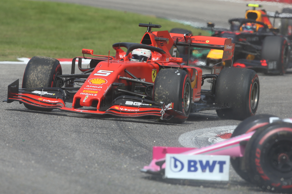 Forma-1, Olasz Nagydíj, Vettel,  Ferrari 