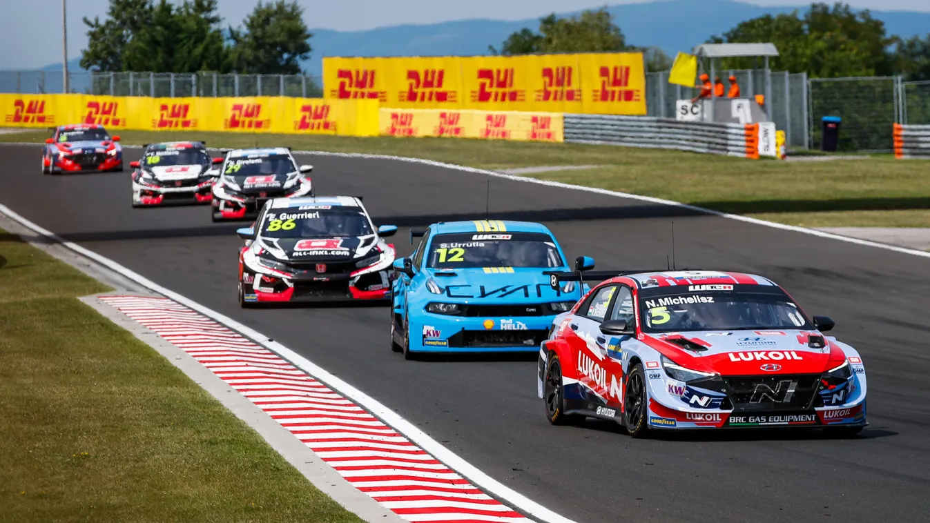 Norbert Michelisz Elantra N TCR Race of Hungary WTCR 2021 action 