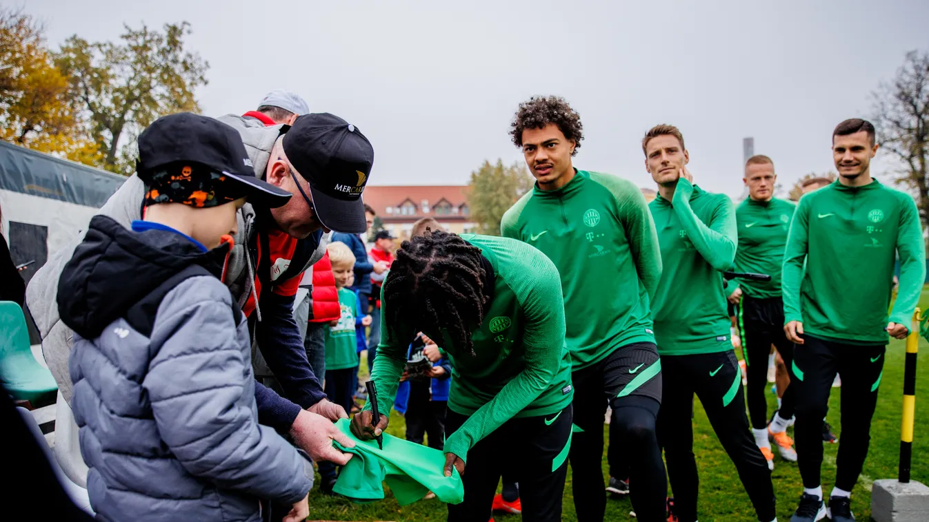 Ments Életet Közhasznú Alapítvány, találkozó, Fradi, Ferencváros, gyerek, gyerekek, futball, labdarúgás, közönség 