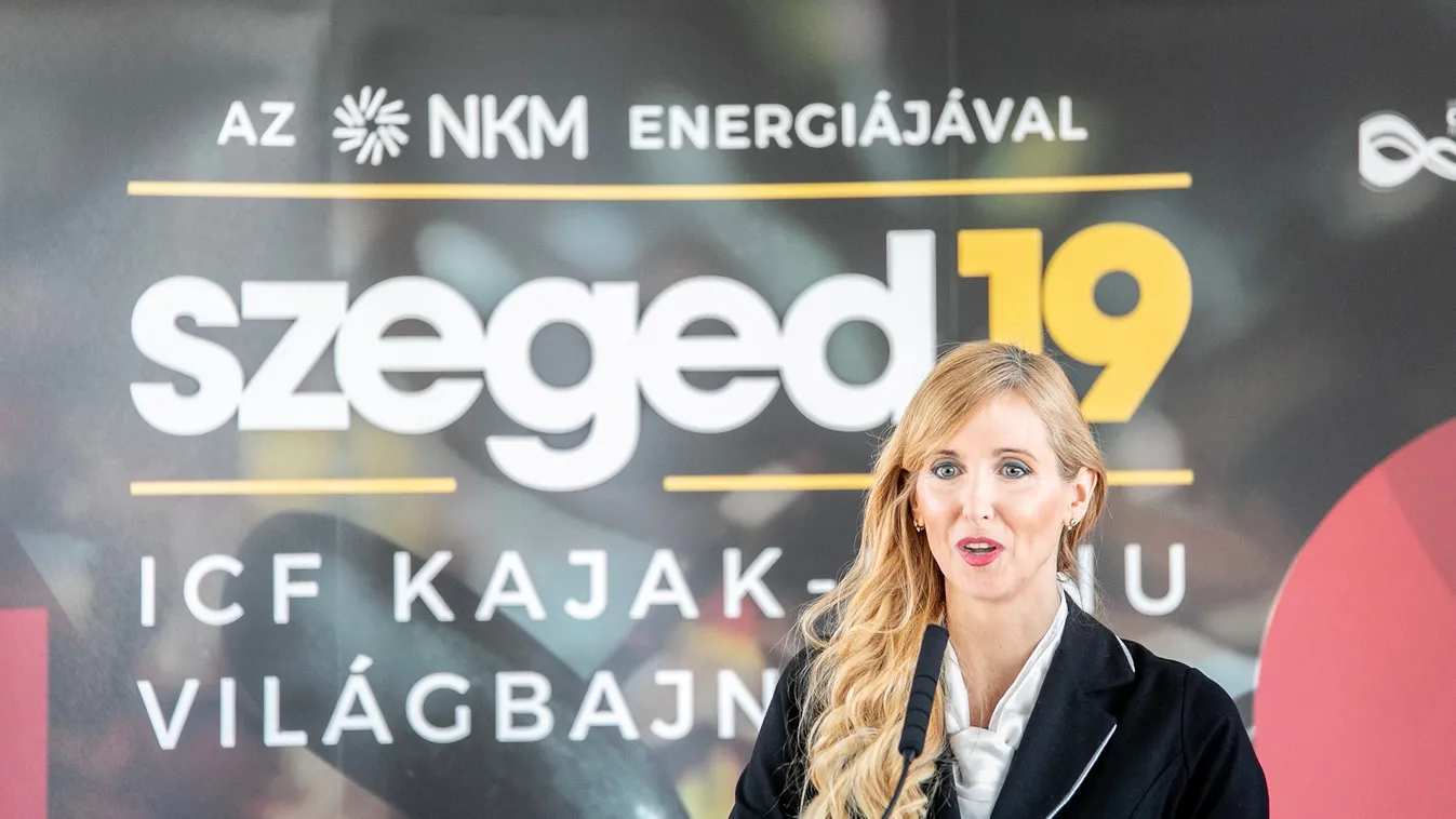 Szeged2019, Magyar Kajak-Kenu Szövetség (MKKSZ), NKM olimpiai kvalifikációs gyorsasági kajak-kenu világbajnokság kampányindító sajtótájékoztató 