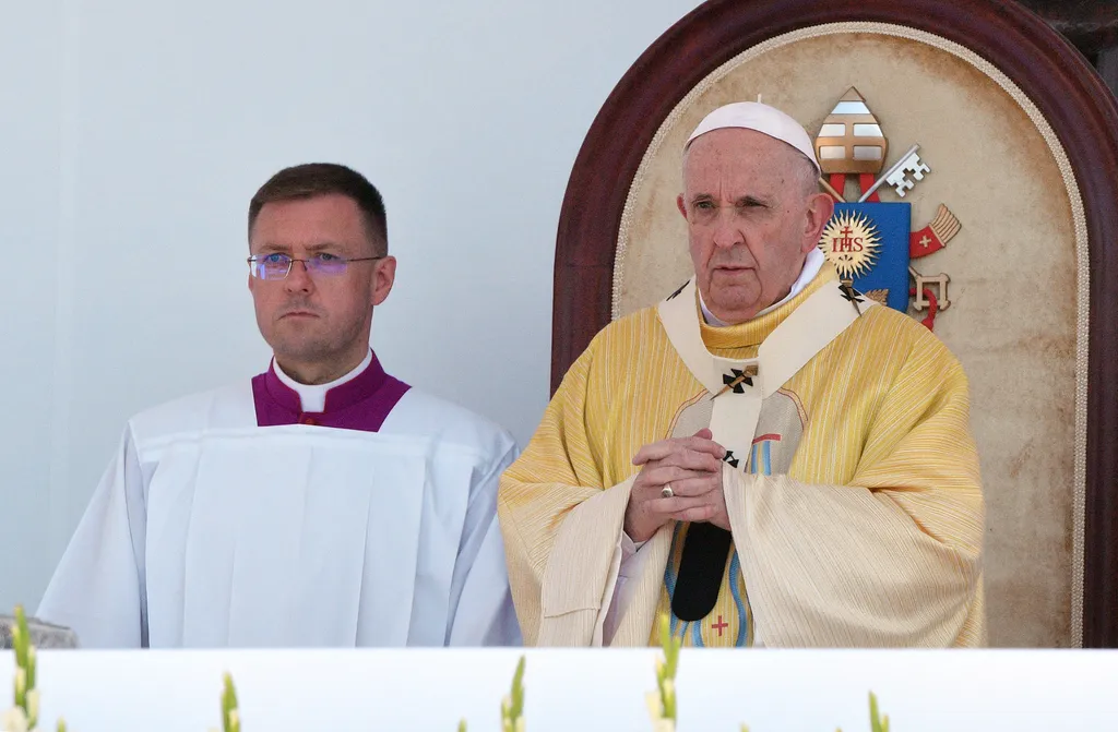 Ferenc pápa, Zárómise a Hősök terén, Statio orbis, Ünnepi zárómise Ferenc pápával, 2021.09.12. 